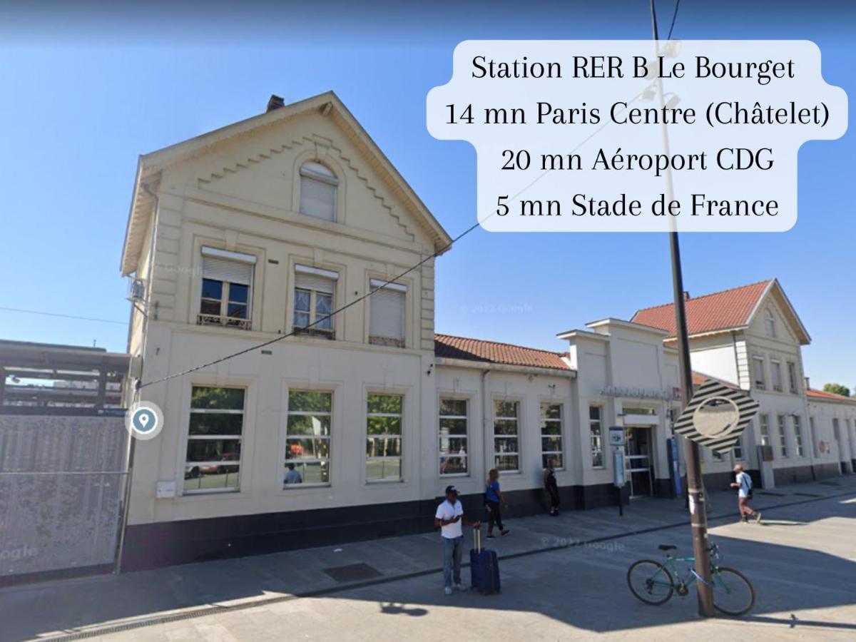 Disponible - Appartement Entier - 10Mn Rer B Aeroport Cdg - Paris Gare Du Nord, T11 Express, Le Bourget, Tout Equipe, Netflix Gratuit, 3 Personnes, 4Eme Etage, Escaliers, Parc Des Expositions, Parking Rue Gratuit Apres 19H ドランシー エクステリア 写真